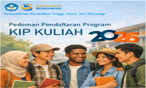 Pedoman Pendaftaran KIP Kuliah Tahun 2026
