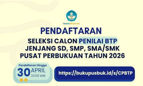 Rekrutmen Calon Penilai Buku Teks Pendamping Mapel Umum Tahun 2026