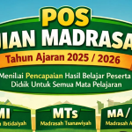POS Ujian Madrasah Tahun Ajaran 2025/2026