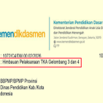 Surat Edaran Himbauan Pelaksanaan TKA Gelombang 3 dan 4
